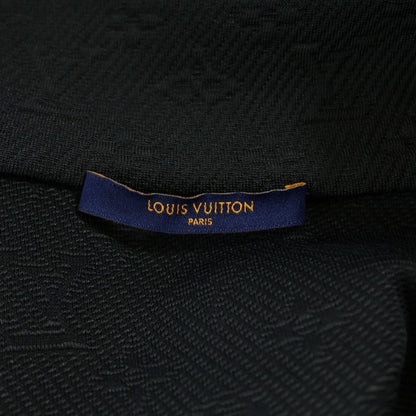 Louis Vuitton 21AW Monogram Jacquard Embossed Zip-up Track Jacket Black Rm212q