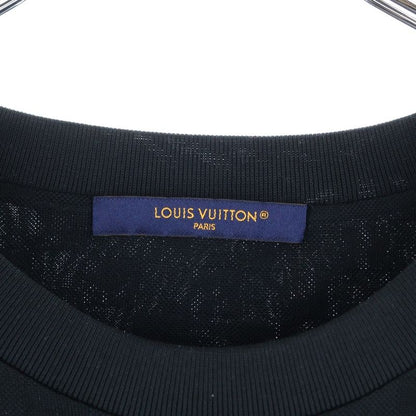Louis Vuitton 25AW Embellished Damier Piqué Logo Embroidery Crew Neck Short