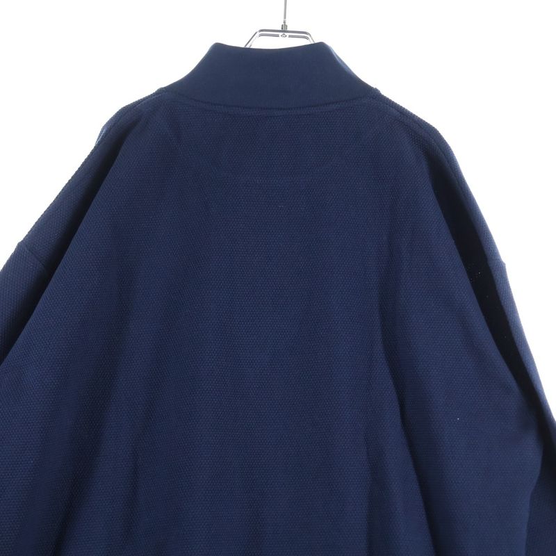 Loewe Anagram Logo Embroidered Deer High Neck Stand Collar Long Sleeve Polo