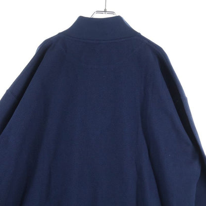 Loewe Anagram Logo Embroidered Deer High Neck Stand Collar Long Sleeve Polo