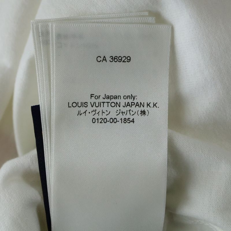 Louis Vuitton 25SS Embellished Graphic Print Bijoux Rhinestone Logo Crew Neck