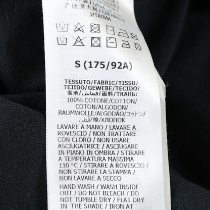 Gucci 19SS Blade Logo Print Crew Neck Short Sleeved T-shirt Cut And Sewn Black