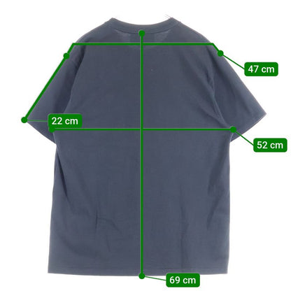 Gucci 19SS Blade Logo Print Crew Neck Short Sleeved T-shirt Cut And Sewn Black