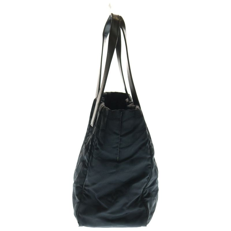 Chanel New Travel Line Tote MM Tote Handbag Black Nylon Gold Hardware