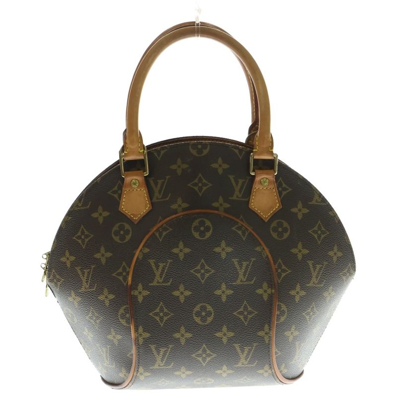 Louis Vuitton Ellipse PM Monogram PVC Leather 2WAY Hand Shoulder Bag Gold