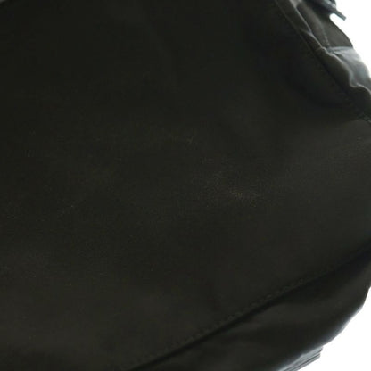 Prada Tessuto Nylon Leather Triangle Logo Plate Backpack Sac Backpack Silver