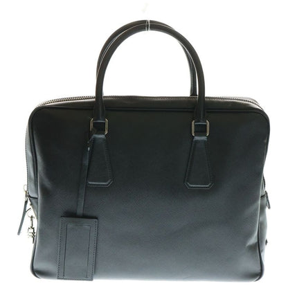 Prada Saffiano Leather Business Bag Black Vs0305 F