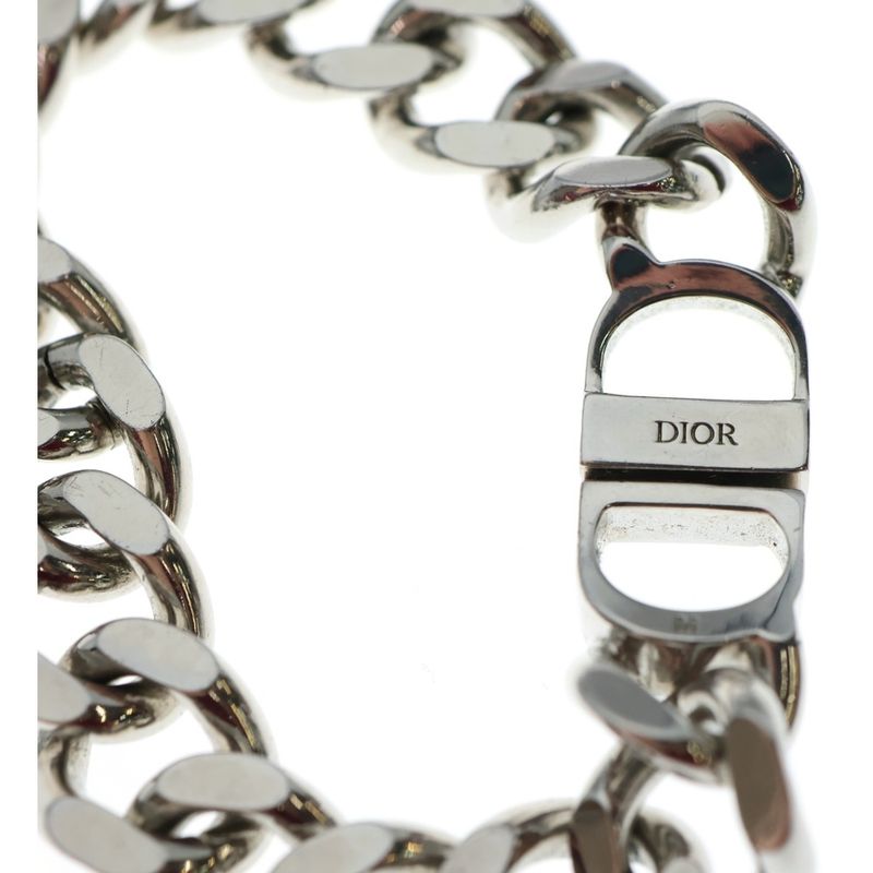 Christian Dior CD Icon Bracelet Chain Silver