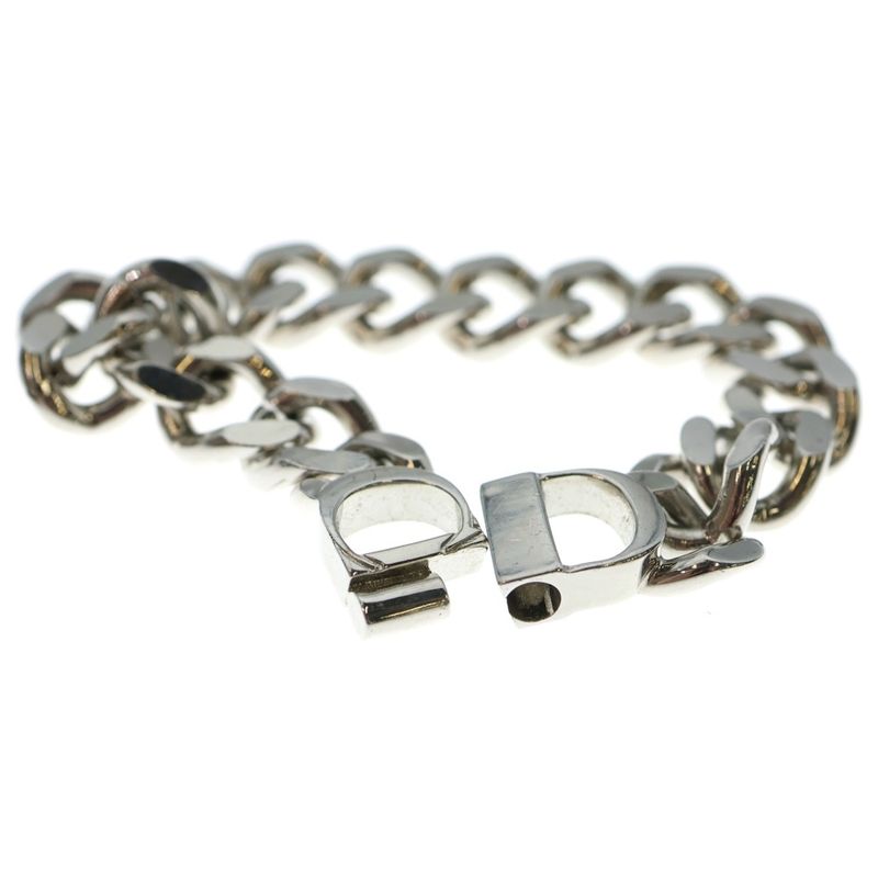 Christian Dior CD Icon Bracelet Chain Silver