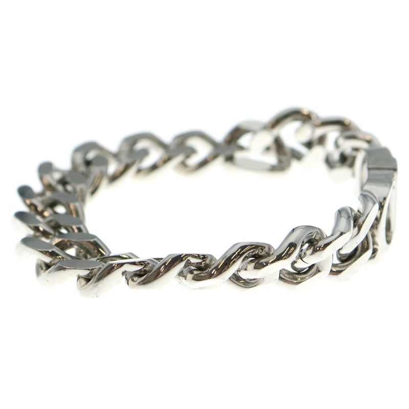 Christian Dior CD Icon Bracelet Chain Silver