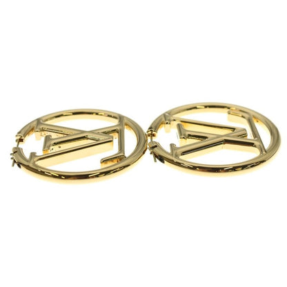 Louis Vuitton Bucheur Dreille Louise Hoop Earrings Gold GP M64288