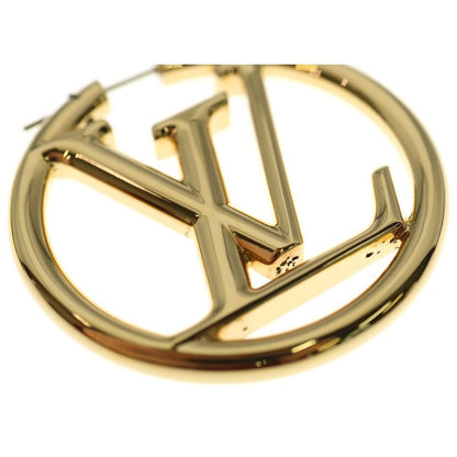 Louis Vuitton Bucheur Dreille Louise Hoop Earrings Gold GP M64288