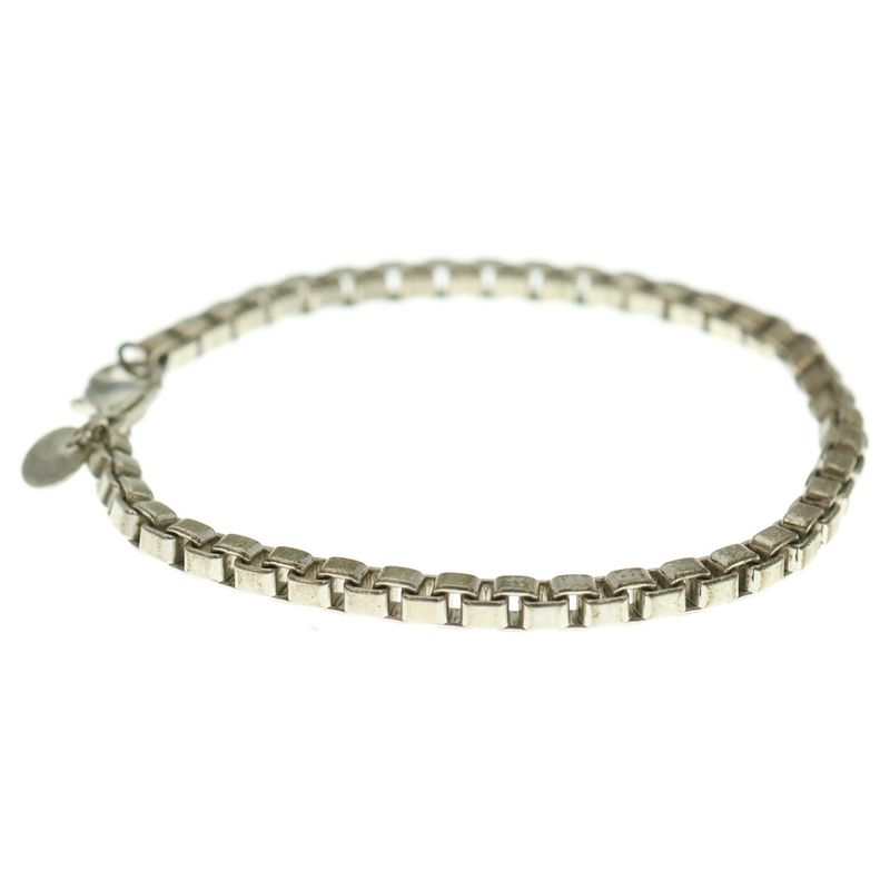 Tiffany & Co Venetian Bracelet Chain In Silver 925