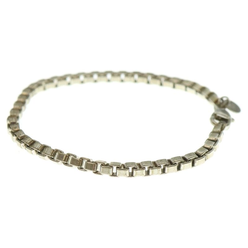 Tiffany & Co Venetian Bracelet Chain In Silver 925
