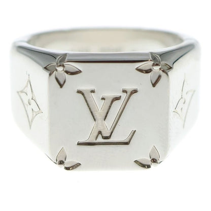 Louis Vuitton Signet Ring Silver M62487