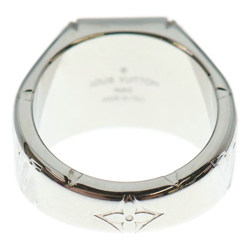 Louis Vuitton Signet Ring Silver M62487