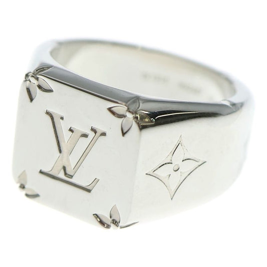 Louis Vuitton Signet Ring Silver M62487
