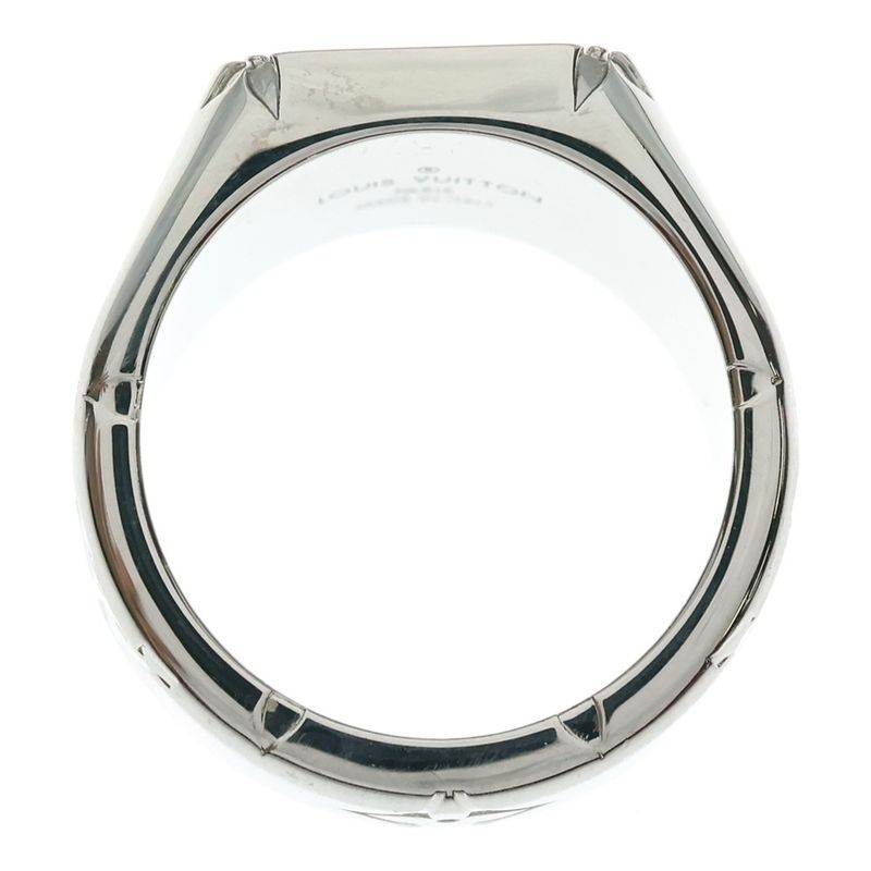 Louis Vuitton Signet Ring Silver M62487