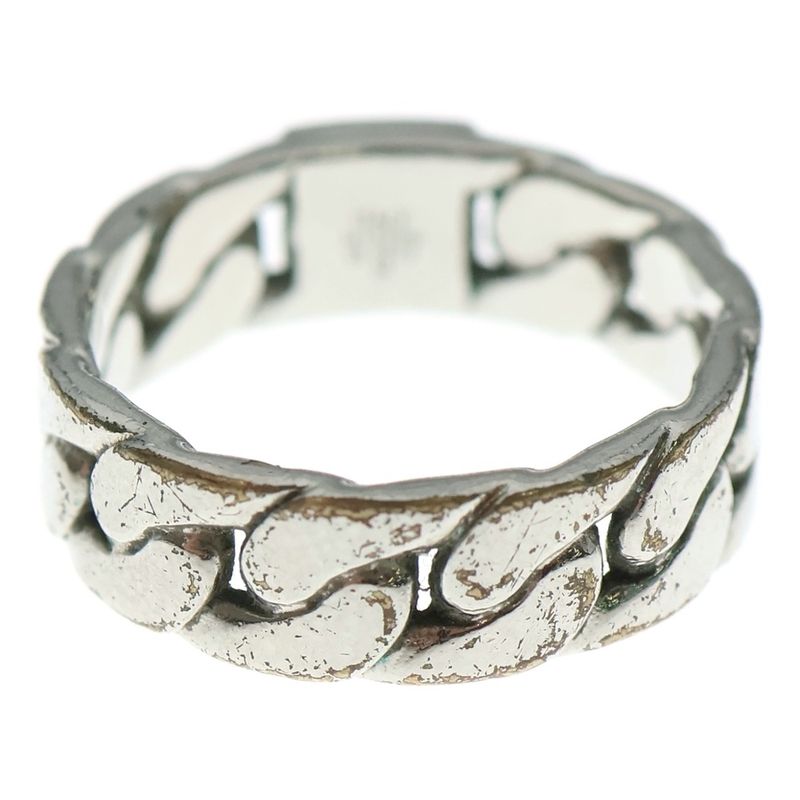 Louis Vuitton Mosaic Chain Ring Silver M1533m