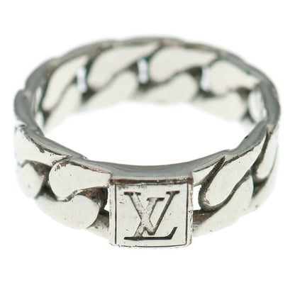 Louis Vuitton Mosaic Chain Ring Silver M1533m
