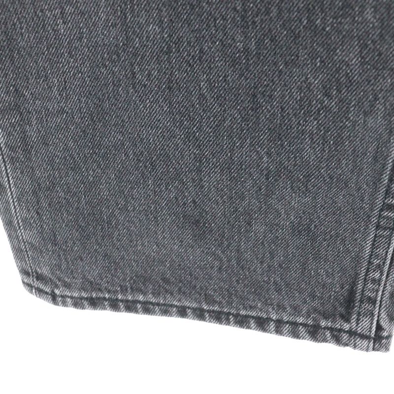 Celine 23AW KURT Jeans Washed Damaged Denim Pants Jeans Black N574 947F