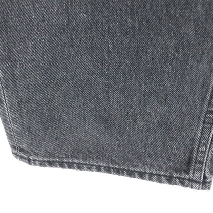 Celine 23AW KURT Jeans Washed Damaged Denim Pants Jeans Black N574 947F