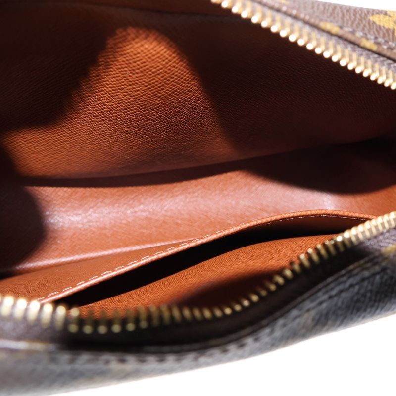 Louis Vuitton Monogram Pochette Cité Brown PVC Shoulder Bag M51183