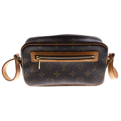 Louis Vuitton Monogram Pochette Cité Brown PVC Shoulder Bag M51183