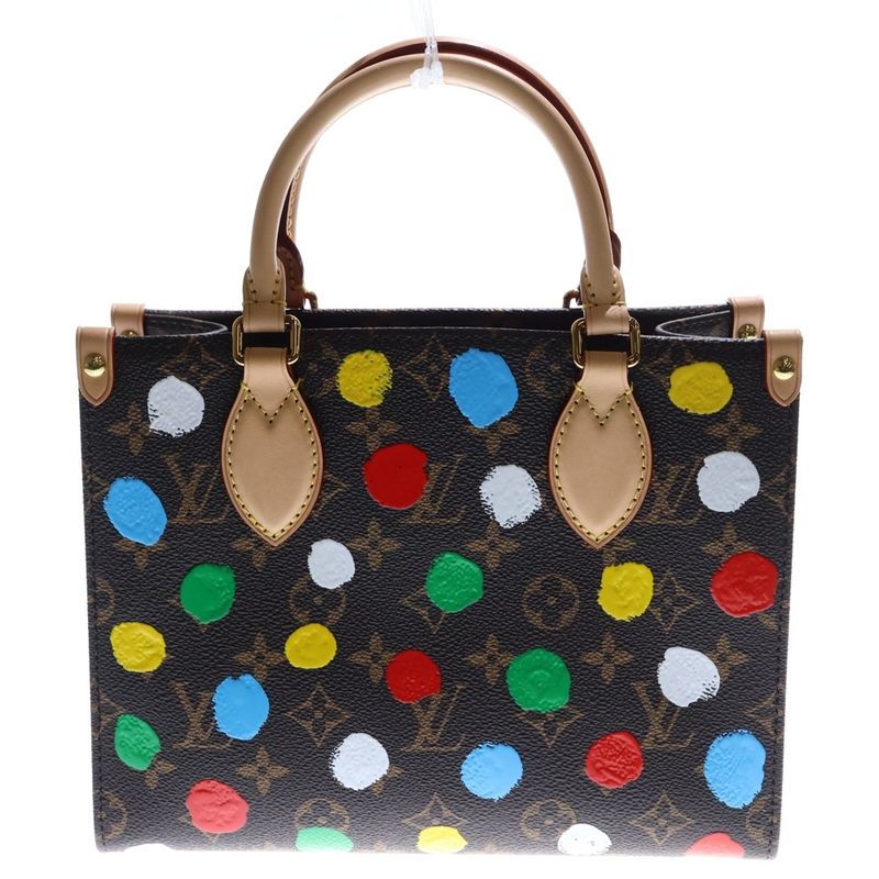 Louis Vuitton Lv×yk Monogram On The Go PM 2WAY Bag Handbag Shoulder Bag