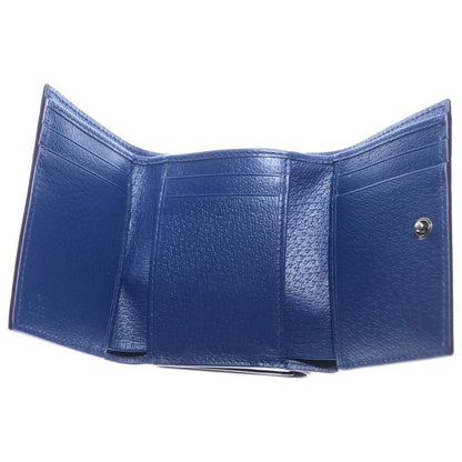 Gucci GG Supreme Trifold Wallet With Details Compact Wallet Coin Case Beige