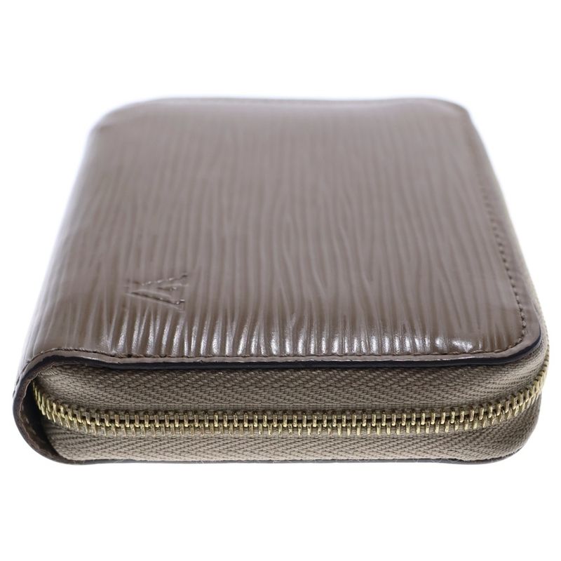 Louis Vuitton Epi Zippy Coin Purse Gallet Compact Wallet Coin Case Beige
