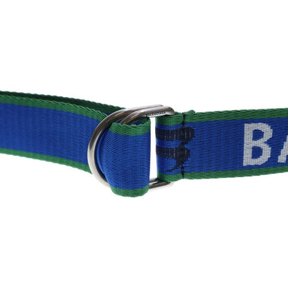Balenciaga Gacha Belt Blue And Green Silver Hardware