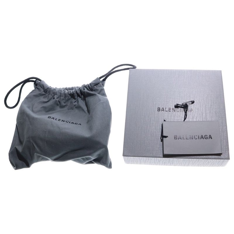 Balenciaga Gacha Belt Blue And Green Silver Hardware