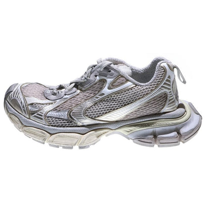 Balenciaga 3XL Sneaker Used Mesh Lace-up Low-cut Sneakers 734734 Gray