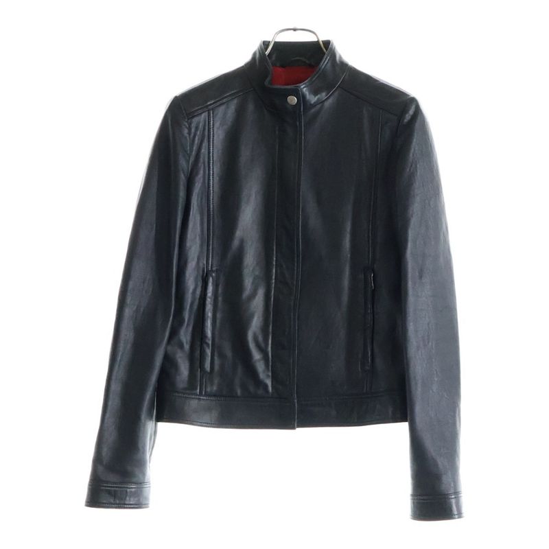 Gucci Lamb Leather Single Rider Black 264857-xn571 Women