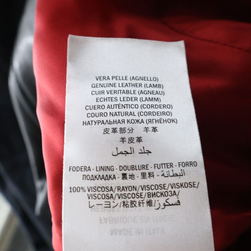 Gucci Lamb Leather Single Rider Black 264857-xn571 Women