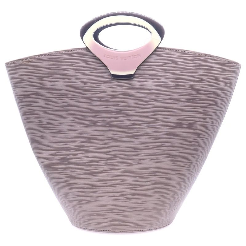 Louis Vuitton Epi Noctambre Handbag Tote Bag Light Purple Leather M5452b