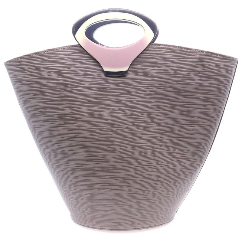 Louis Vuitton Epi Noctambre Handbag Tote Bag Light Purple Leather M5452b