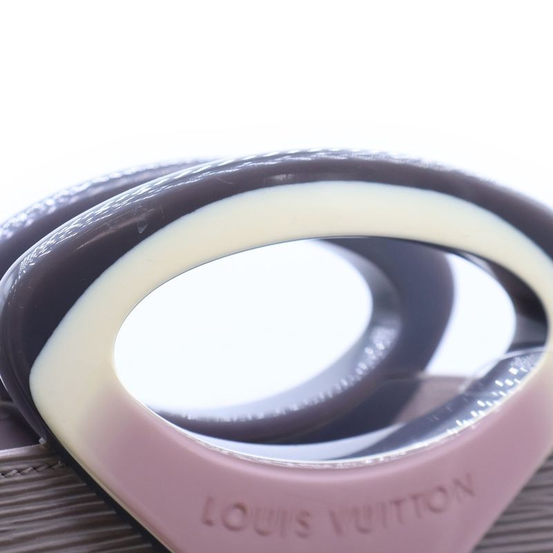 Louis Vuitton Epi Noctambre Handbag Tote Bag Light Purple Leather M5452b