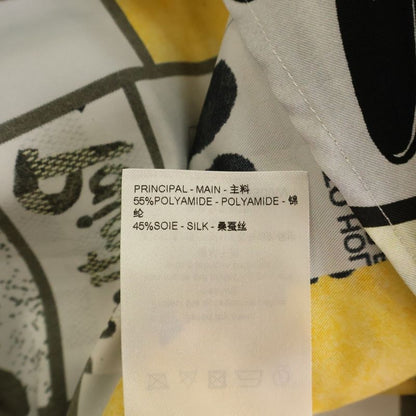 Louis Vuitton 24SS Logo Graphic All-over Print Silk-blend Hooded Oversized