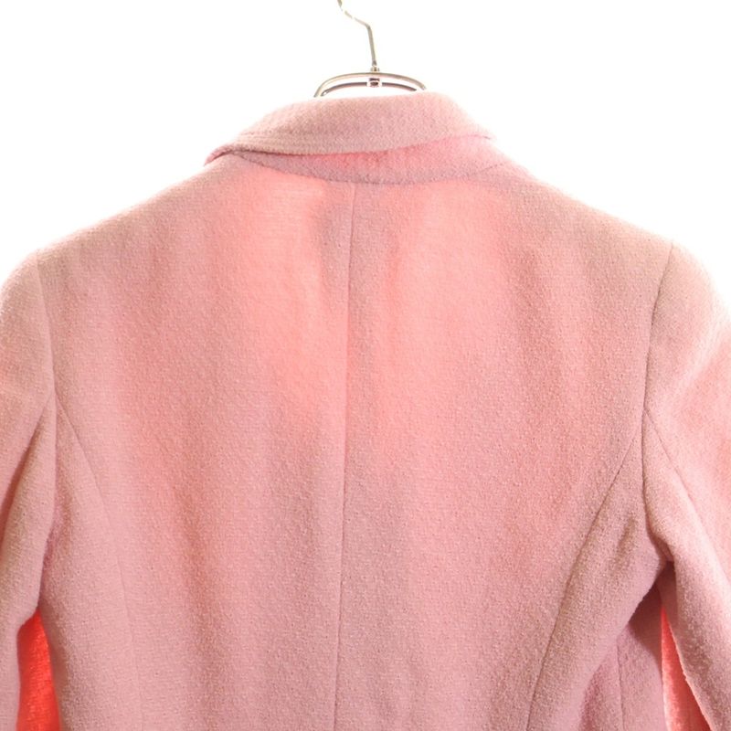 Chanel 96C Cruise Collection Coco Mark Button Wool Tweed Double Breasted