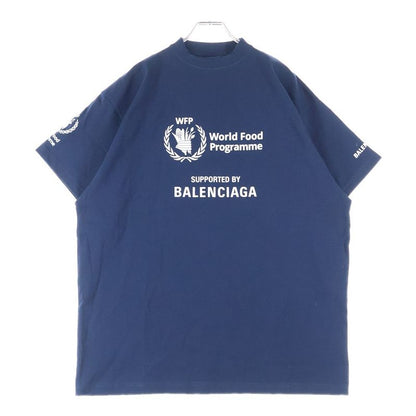Balenciaga World Food Programme World Food Programme Logo Print Crew Neck Short
