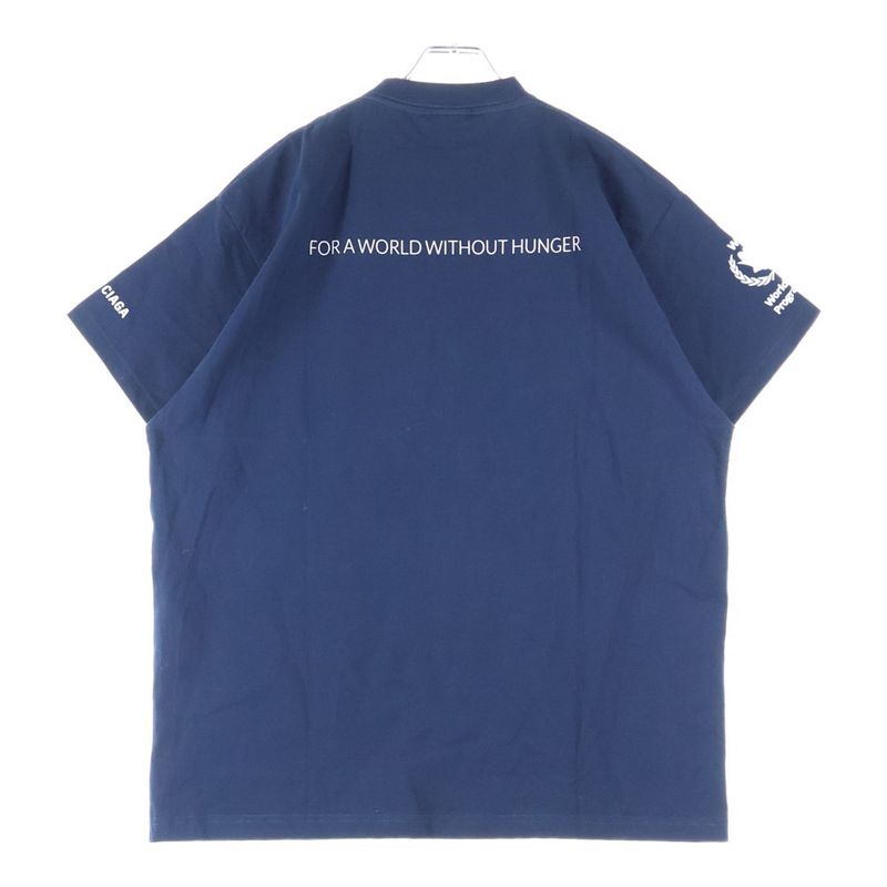 Balenciaga World Food Programme World Food Programme Logo Print Crew Neck Short