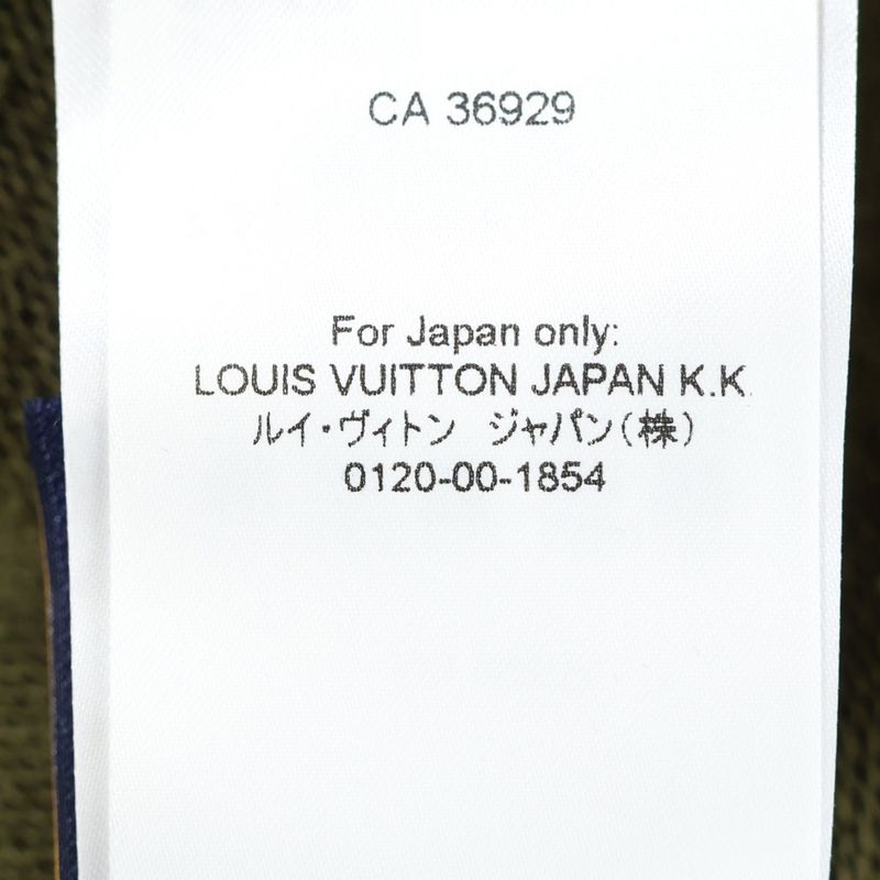 Louis Vuitton 24SS Cotton Signature Studded Embroidered Logo Crew Neck Pullover