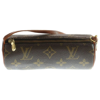 Louis Vuitton Monogram With Papillon Old Shape Pouch Case Mini Bag Brown