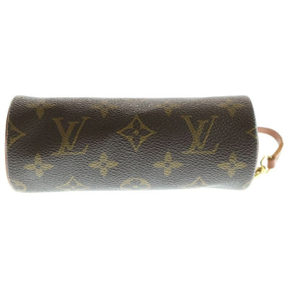 Louis Vuitton Monogram With Papillon Old Shape Pouch Case Mini Bag Brown