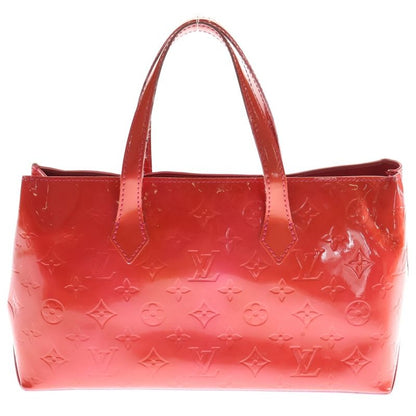 Louis Vuitton Vernis Wilshire PM Rouge Grenadier Handbag Mini Tote Patent Red