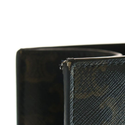 Celine Triomphe Medium Vertical Cabas 2WAY Bag Tote Handbag Shoulder Bag Black