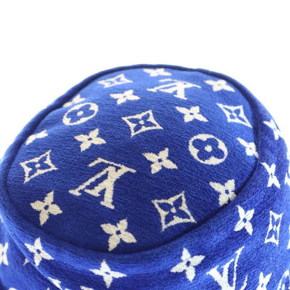 Louis Vuitton Monogram Chapeau LV Match Hat Bucket Hat Blue And White M77761