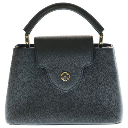 Louis Vuitton Taurillon Leather Capucines BB LV Green Bijoux Logo 2WAY Bag